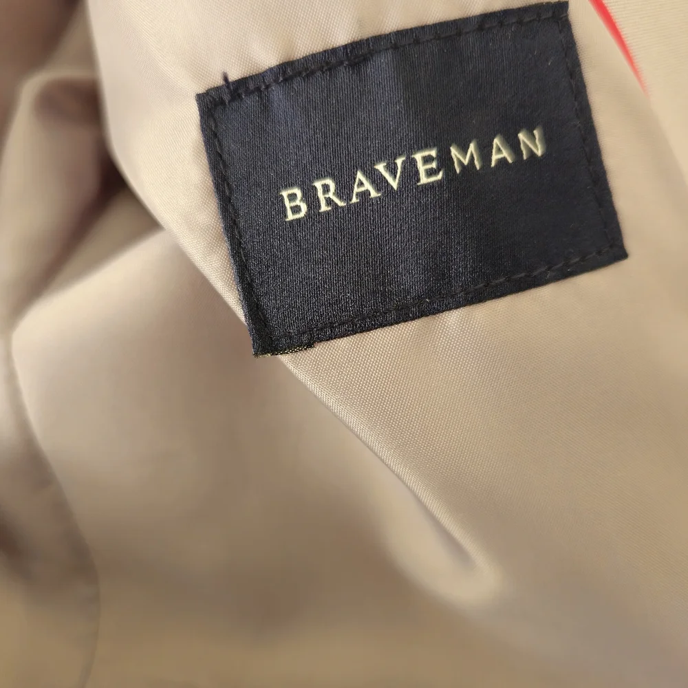 BRAVENAN Classic Light Gray Suit